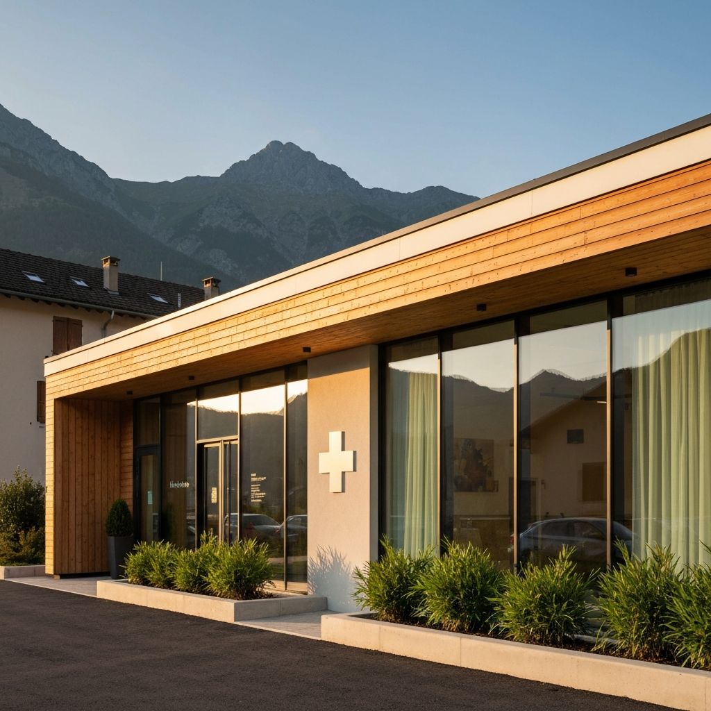 Exterieur de la Clinique Veterinaire des Alpes a Annecy