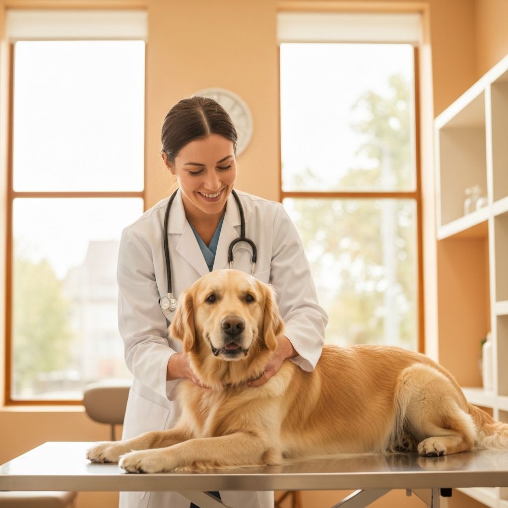 Veterinaire examinant un animal a la Clinique des Alpes